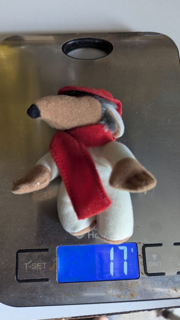 FIGURA DE 1999 PLUSH McDonalds ORINOCO WOMBLE BEANIE – 17 GRAMAS - #4 USADO (UK) PREÇO DO FRETE NA DESCRIÇÃO - Imagem 9