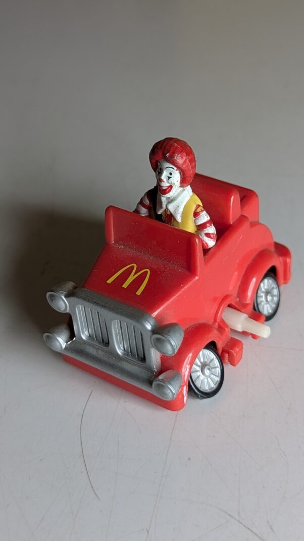 FIGURA DE 1994 – MCDONALD'S DRIVE AND FLY - 39 GRAMAS – USADO (UK) PREÇO DO FRETE NA DESCRIÇÃO (cópia)