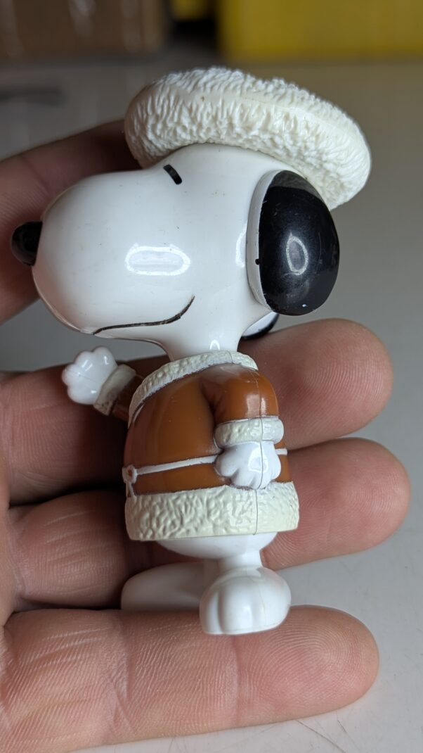 FIGURA DE 1999 MCDONALD'S SNOOPY WORLD TOUR (MONGÓLIA) - 37 GRAMAS - #4 USADO (UK) PREÇO DO FRETE NA DESCRIÇÃO - Imagem 2