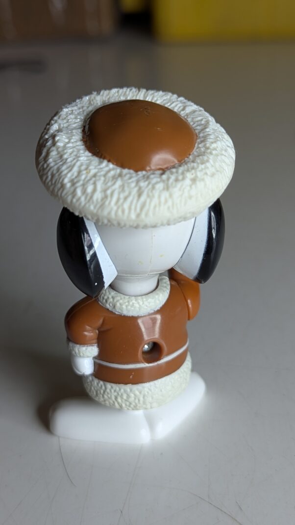 FIGURA DE 1999 MCDONALD'S SNOOPY WORLD TOUR (MONGÓLIA) - 37 GRAMAS - #4 USADO (UK) PREÇO DO FRETE NA DESCRIÇÃO - Imagem 5