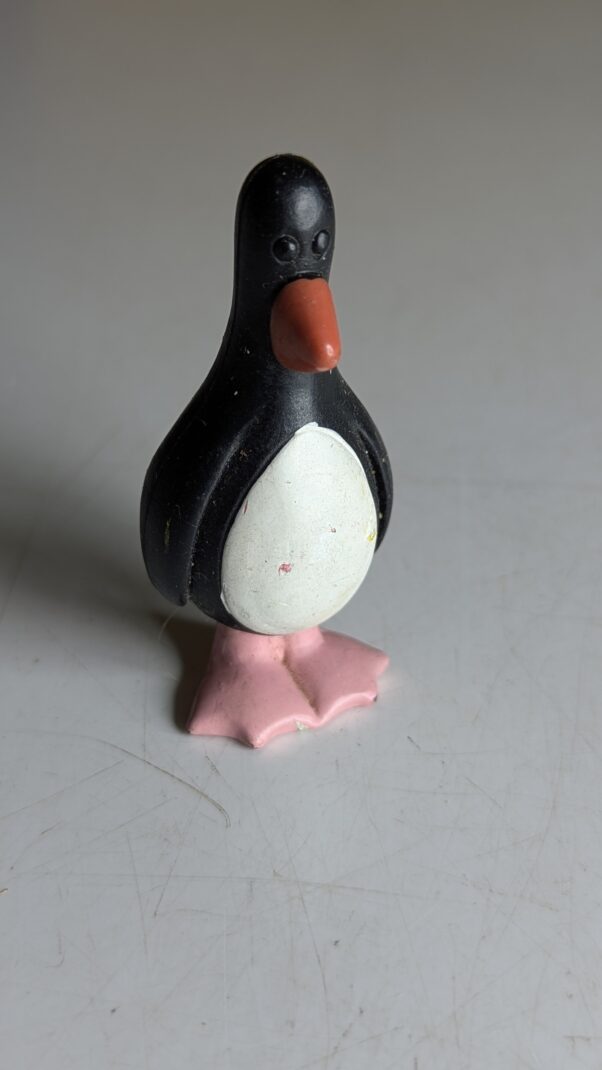 FIGURA DE 1989 WALLACE & GROMIT (FEATHERS McGraw) W & G – 14 GRAMAS - #4 USADO (UK) PREÇO DO FRETE NA DESCRIÇÃO