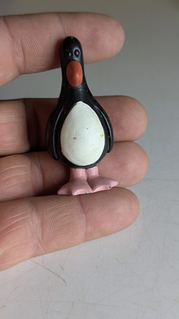 FIGURA DE 1989 WALLACE & GROMIT (FEATHERS McGraw) W & G – 14 GRAMAS - #4 USADO (UK) PREÇO DO FRETE NA DESCRIÇÃO - Imagem 2