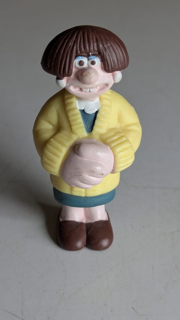 FIGURA DE 1989 WALLACE & GROMIT WENDOLENE RAMSBOTTOM W & G – 14 GRAMAS - #4 USADO (UK) PREÇO DO FRETE NA DESCRIÇÃO