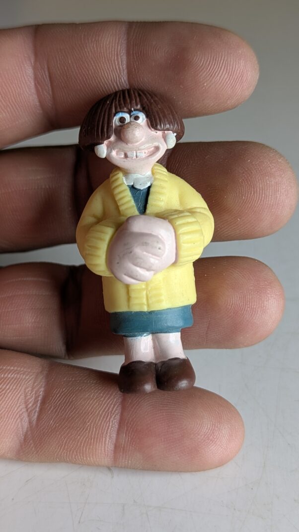 FIGURA DE 1989 WALLACE & GROMIT WENDOLENE RAMSBOTTOM W & G – 14 GRAMAS - #4 USADO (UK) PREÇO DO FRETE NA DESCRIÇÃO - Imagem 3