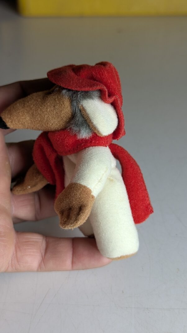 FIGURA DE 1999 PLUSH McDonalds ORINOCO WOMBLE BEANIE – 17 GRAMAS - #4 USADO (UK) PREÇO DO FRETE NA DESCRIÇÃO - Imagem 3
