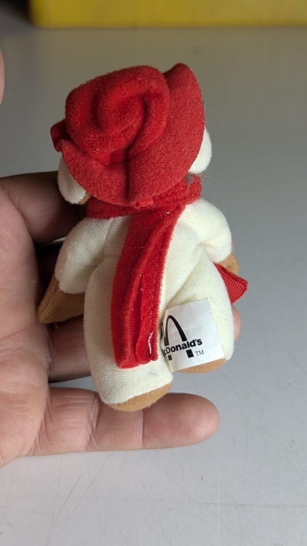 FIGURA DE 1999 PLUSH McDonalds ORINOCO WOMBLE BEANIE – 17 GRAMAS - #4 USADO (UK) PREÇO DO FRETE NA DESCRIÇÃO - Imagem 4