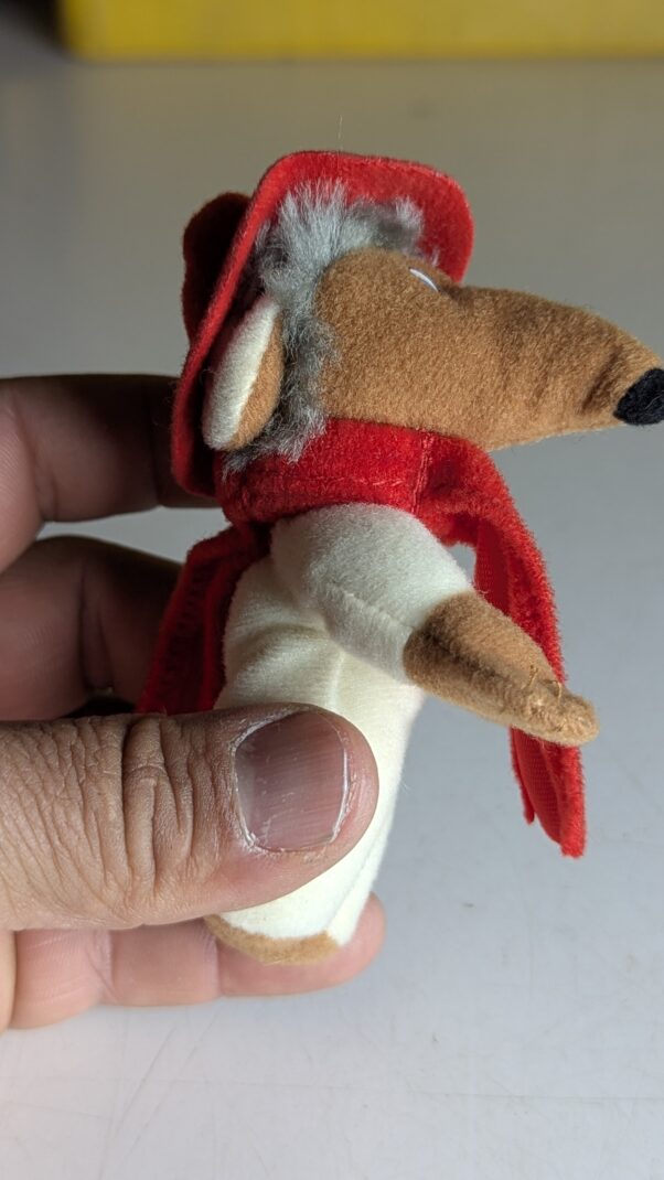 FIGURA DE 1999 PLUSH McDonalds ORINOCO WOMBLE BEANIE – 17 GRAMAS - #4 USADO (UK) PREÇO DO FRETE NA DESCRIÇÃO - Imagem 6