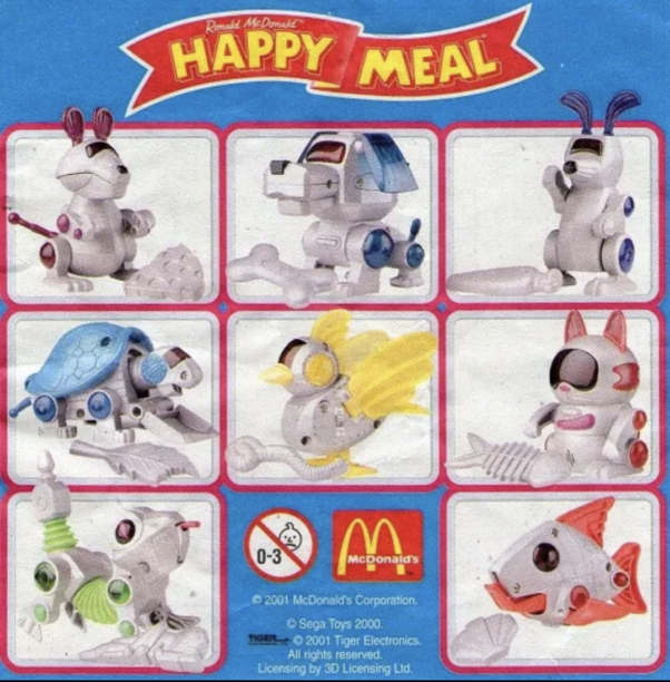 McDonald's robo sega
