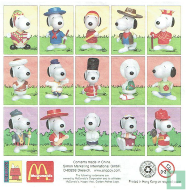 SNOOPY MCDONALD'S
