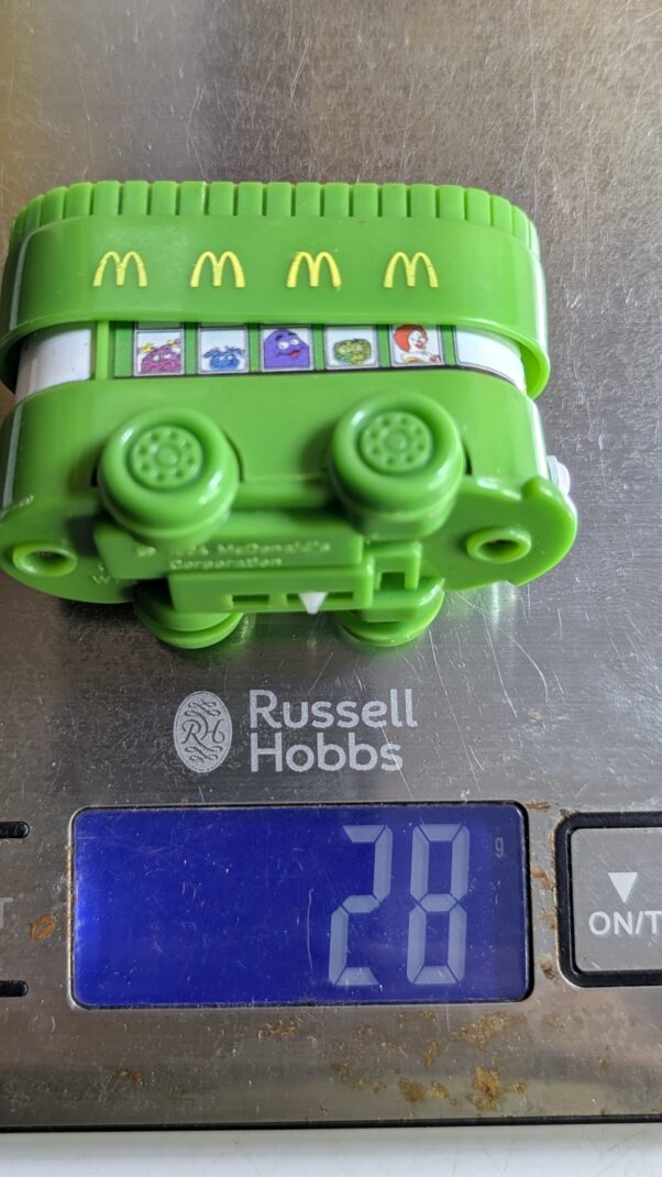 FIGURA DE 1994 – MCDONALD'S DRIVE AND FLY - 28 GRAMAS – USADO (UK) PREÇO DO FRETE NA DESCRIÇÃO - Imagem 7