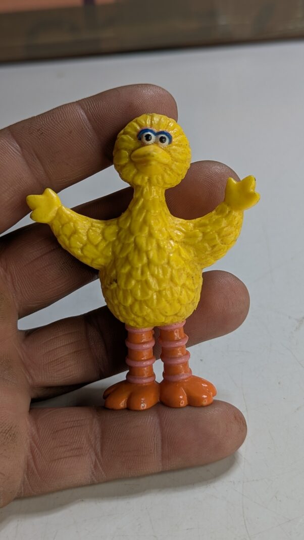 FIGURA 1980 - (VILA SÉSAMO) SESAME STREET GARIBALDO - 30 GRAMAS - USADO (UK) PREÇO DO FRETE NA DESCRIÇÃO - Imagem 3