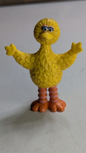 FIGURA 1980 - (VILA SÉSAMO) SESAME STREET GARIBALDO - 30 GRAMAS - USADO (UK) PREÇO DO FRETE NA DESCRIÇÃO