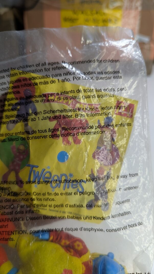 FIGURA DE 2001 - MCDONALD'S TWEENIES (BELLA) LACRADO – 30 GRAMAS - #4 USADO (UK) PREÇO DO FRETE NA DESCRIÇÃO - Imagem 5