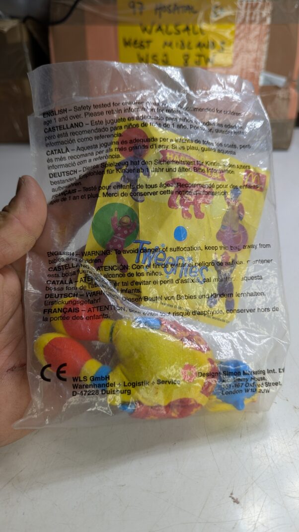 FIGURA DE 2001 - MCDONALD'S TWEENIES (BELLA) LACRADO – 30 GRAMAS - #4 USADO (UK) PREÇO DO FRETE NA DESCRIÇÃO - Imagem 4