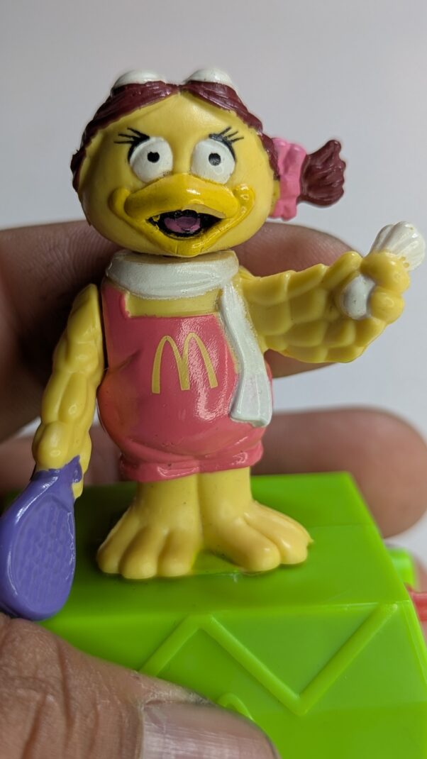 FIGURA DE 1993 - MCDONALD'S BIRDIE  TWISTING  SPORTS – 39 GRAMAS - USADO (UK) PREÇO DO FRETE NA DESCRIÇÃO - Imagem 2