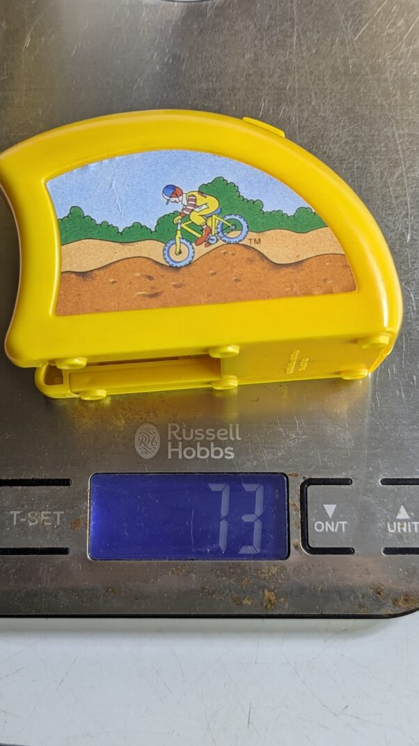 FIGURA DE 1996  MCDONALD'S SPEEDSTERS CASE - 73 GRAMAS – USADO (UK) PREÇO DO FRETE NA DESCRIÇÃO - Imagem 8