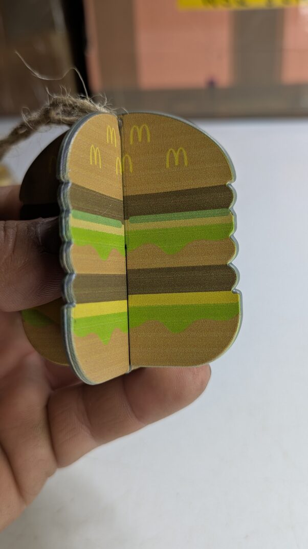 FIGURA MCDONALD'S BOLA DE NATAL (MCDONALD'S CHRISTMAS BAUBLE) – 25 GRAMAS - USADO (UK) PREÇO DO FRETE NA DESCRIÇÃO - Imagem 3