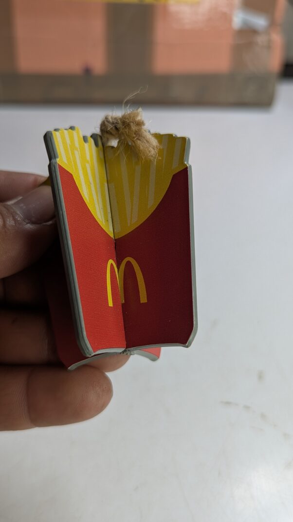 FIGURA MCDONALD'S BOLA DE NATAL (MCDONALD'S CHRISTMAS BAUBLE) – 22 GRAMAS - USADO (UK) PREÇO DO FRETE NA DESCRIÇÃO - Imagem 2