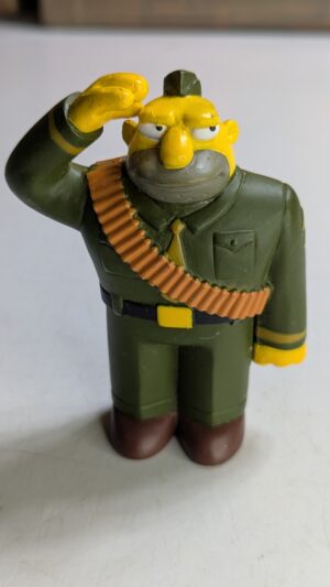 FIGURA DE 2005 SIMPSONS CORPORAL PUNISHMENT FOX – 78 GRAMAS – #4 USADO (UK) PREÇO DO FRETE NA DESCRIÇÃO