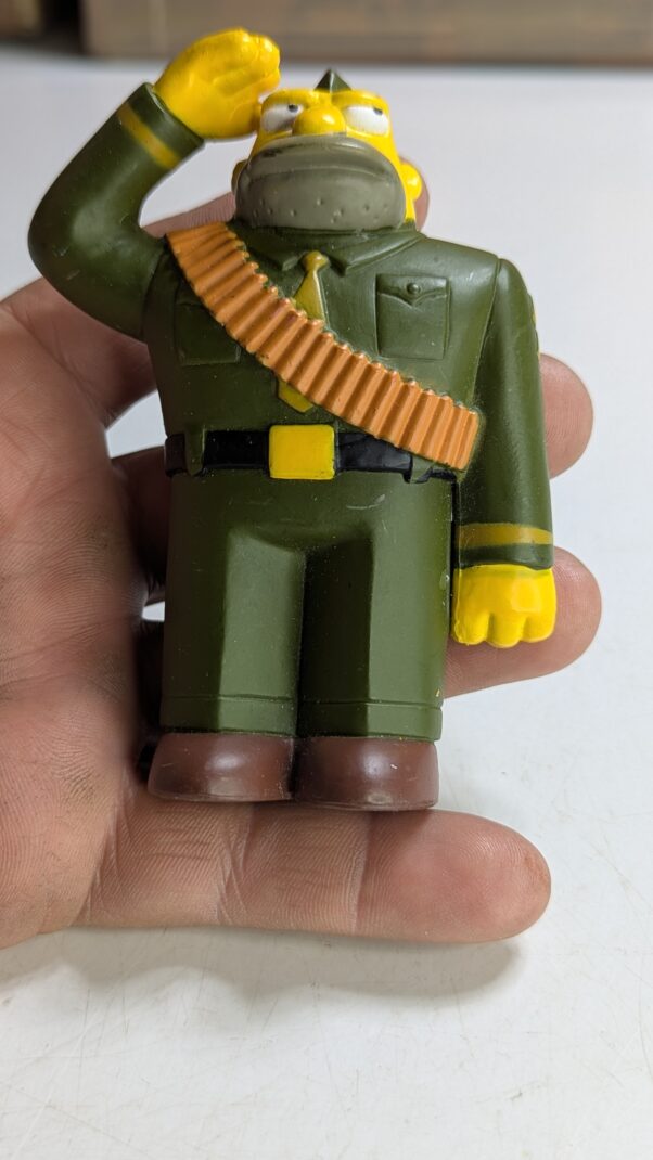 FIGURA DE 2005 SIMPSONS CORPORAL PUNISHMENT FOX – 78 GRAMAS – #4 USADO (UK) PREÇO DO FRETE NA DESCRIÇÃO - Imagem 3