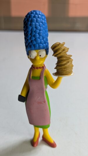 FIGURA DE 2005 SIMPSONS MARGE ( MARGE SIMPSON PANCAKES) FOX – 32 GRAMAS – #4 USADO (UK) PREÇO DO FRETE NA DESCRIÇÃO