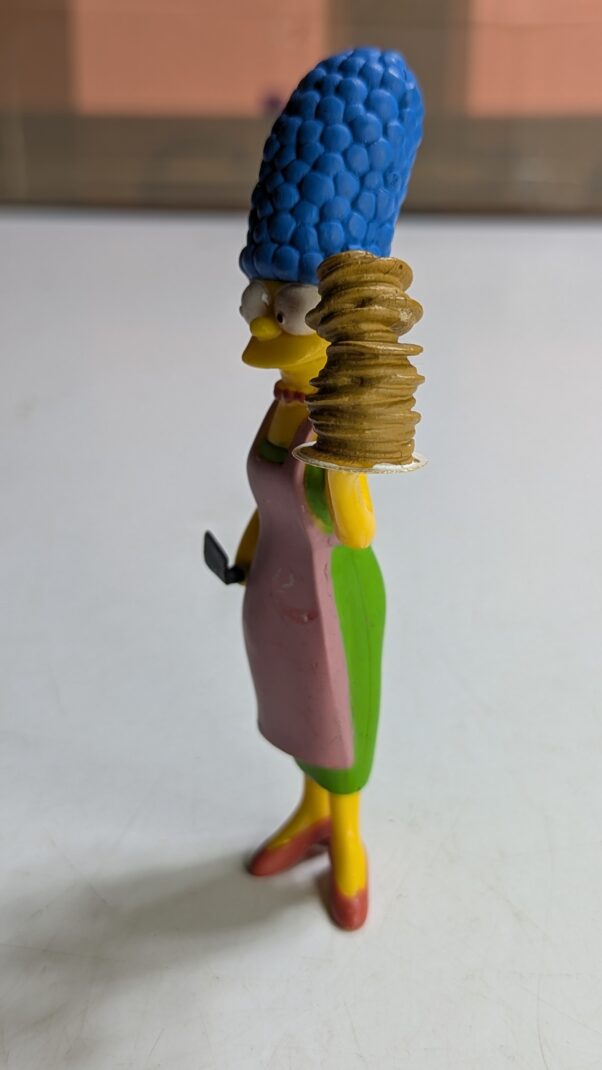 FIGURA DE 2005 SIMPSONS MARGE ( MARGE SIMPSON PANCAKES) FOX – 32 GRAMAS – #4 USADO (UK) PREÇO DO FRETE NA DESCRIÇÃO - Imagem 4