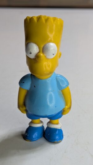 FIGURA DE 1990 BART SIMPSONS - MATT GROENING 20th CENTURY FOX – 36 GRAMAS – #4 USADO (UK) PREÇO DO FRETE NA DESCRIÇÃO