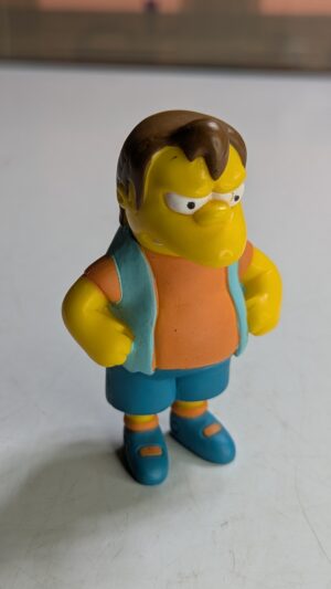 FIGURA DE 2005 NELSON MUNTZ SIMPSONS FOX – 32 GRAMAS – #4 USADO (UK) PREÇO DO FRETE NA DESCRIÇÃO