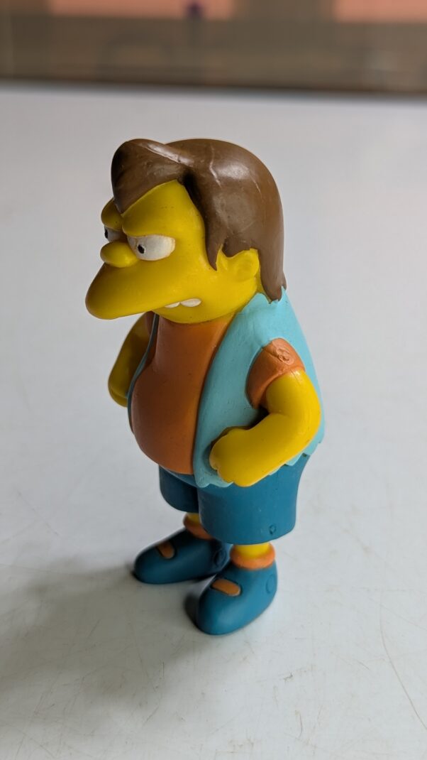 FIGURA DE 2005 NELSON MUNTZ SIMPSONS FOX – 32 GRAMAS – #4 USADO (UK) PREÇO DO FRETE NA DESCRIÇÃO - Imagem 4