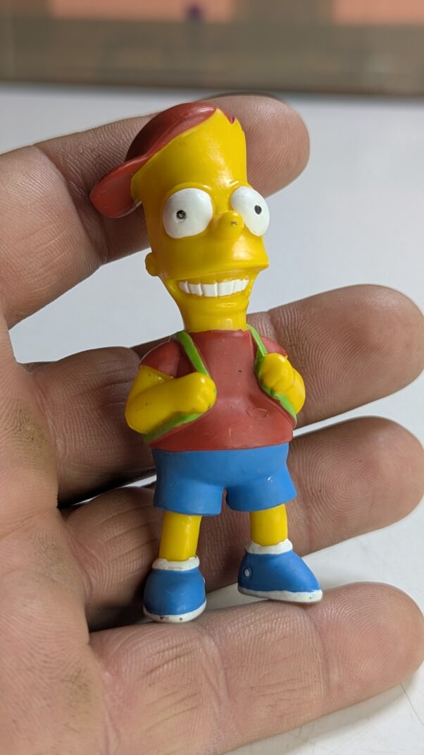 FIGURA DE 2005 BART SIMPSONS FOX – 24 GRAMAS – #4 USADO (UK) PREÇO DO FRETE NA DESCRIÇÃO - Imagem 3