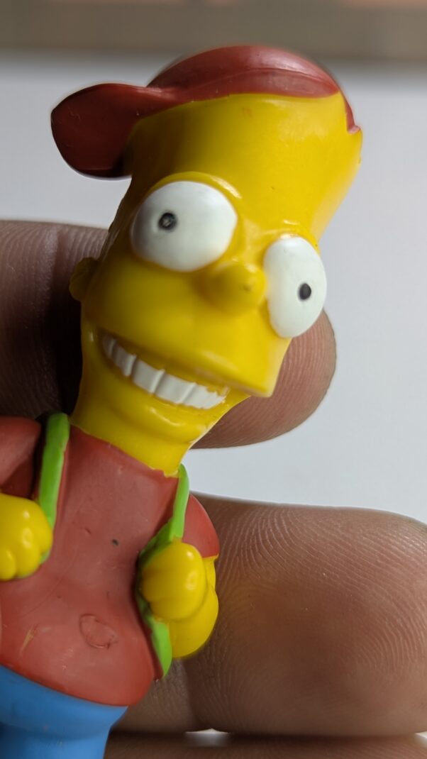 FIGURA DE 2005 BART SIMPSONS FOX – 24 GRAMAS – #4 USADO (UK) PREÇO DO FRETE NA DESCRIÇÃO - Imagem 2