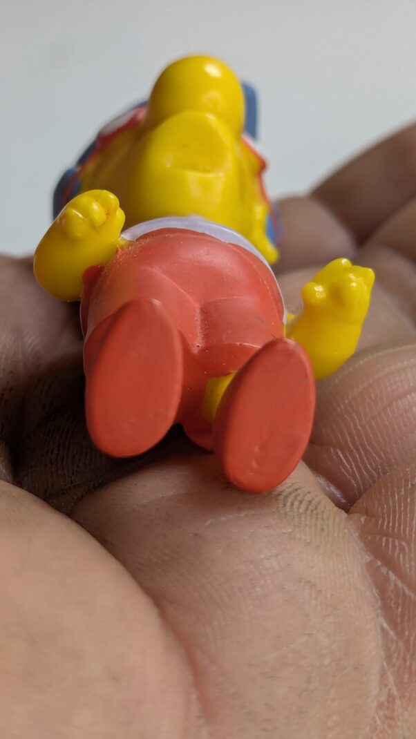 FIGURA DE 2005 MILHOUSE VAN HOUTEN SIMPSONS FOX – 22 GRAMAS – #4 USADO (UK) PREÇO DO FRETE NA DESCRIÇÃO - Imagem 5