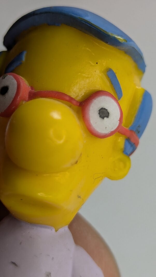 FIGURA DE 2005 MILHOUSE VAN HOUTEN SIMPSONS FOX – 22 GRAMAS – #4 USADO (UK) PREÇO DO FRETE NA DESCRIÇÃO - Imagem 2