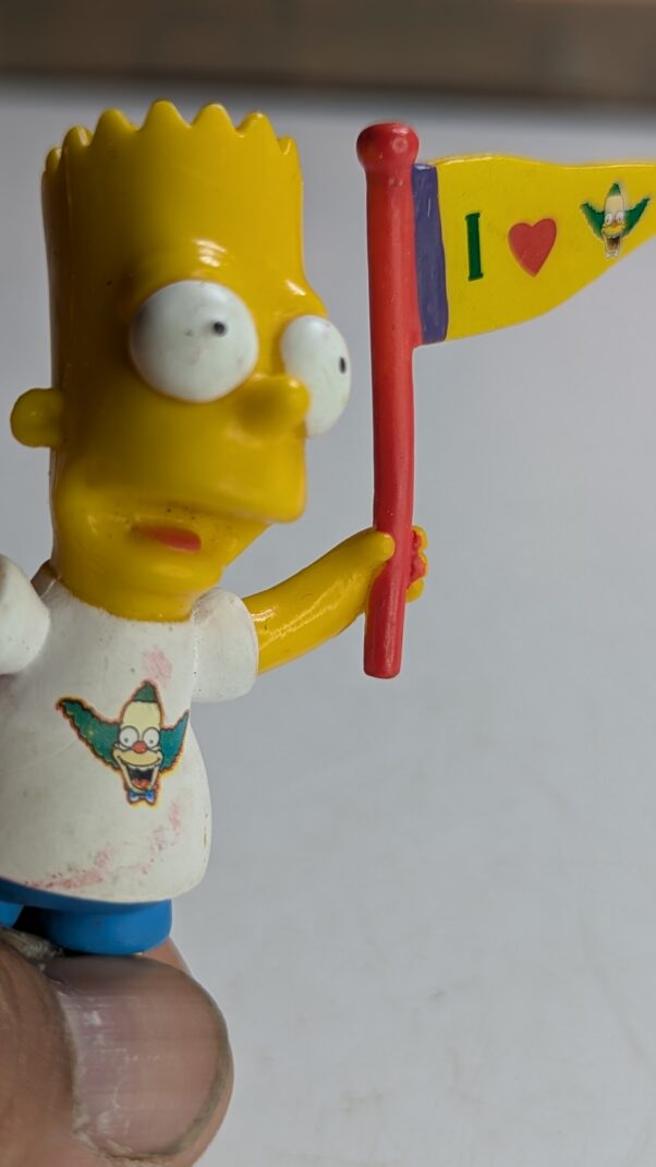 FIGURA DE 2005 BART SIMPSONS FOX – 23 GRAMAS – #4 USADO (UK) PREÇO DO FRETE NA DESCRIÇÃO - Imagem 2
