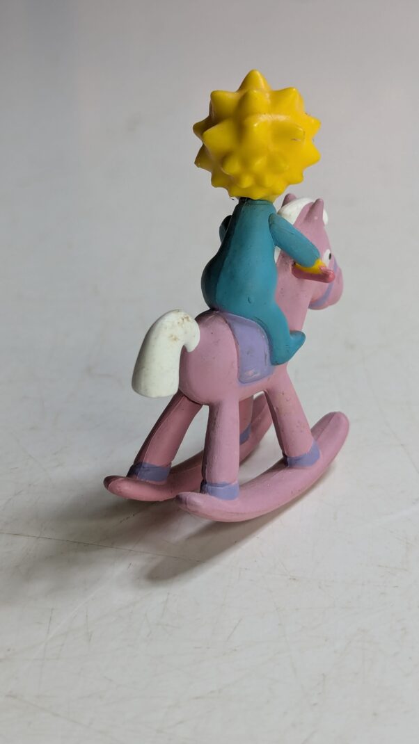 FIGURA DE 2005 MAGGIE SIMPSONS ROCKING HORSE FOX – 15 GRAMAS – #4 USADO (UK) PREÇO DO FRETE NA DESCRIÇÃO - Imagem 5