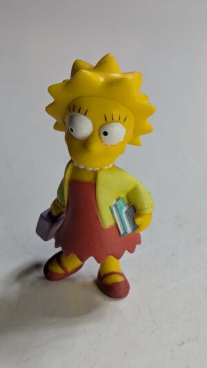 FIGURA DE 2005 LISA SIMPSONS ROCKING HORSE FOX – 12 GRAMAS – #4 USADO (UK) PREÇO DO FRETE NA DESCRIÇÃO