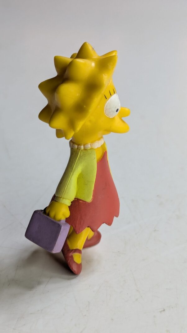FIGURA DE 2005 LISA SIMPSONS ROCKING HORSE FOX – 12 GRAMAS – #4 USADO (UK) PREÇO DO FRETE NA DESCRIÇÃO - Imagem 3