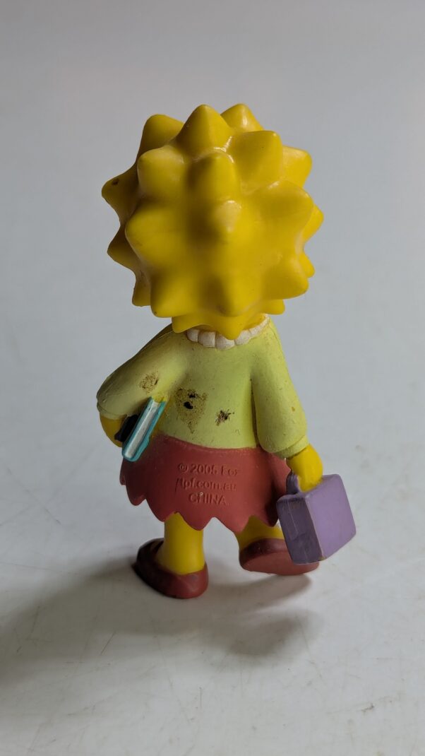 FIGURA DE 2005 LISA SIMPSONS ROCKING HORSE FOX – 12 GRAMAS – #4 USADO (UK) PREÇO DO FRETE NA DESCRIÇÃO - Imagem 5