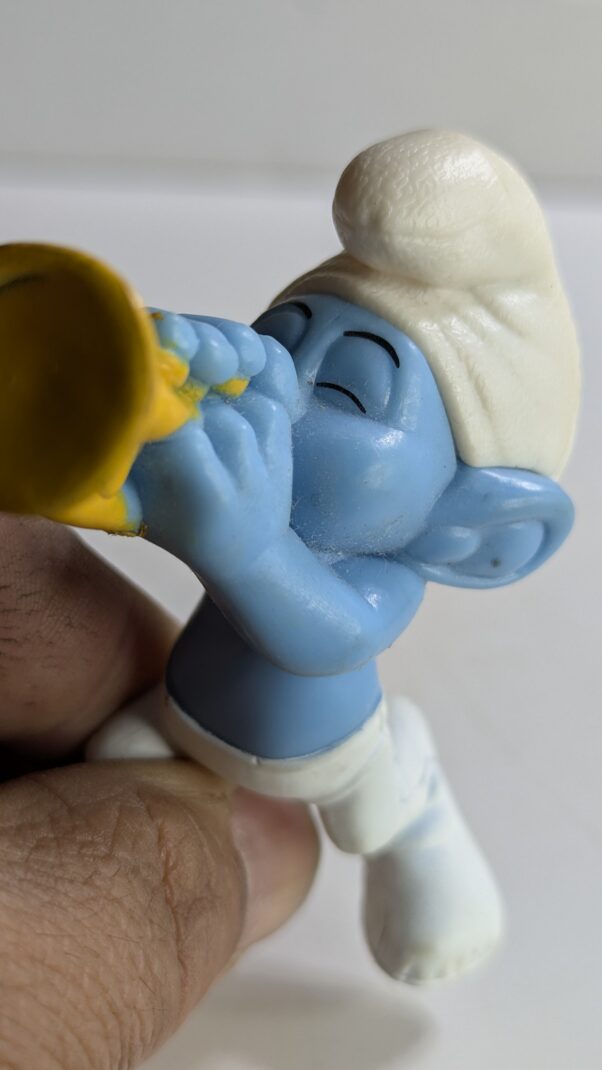 FIGURA DE 2013 MCDONALD'S SMURF HARMONY  – 29 GRAMAS - USADO (UK) PREÇO DO FRETE NA DESCRIÇÃO - Imagem 2