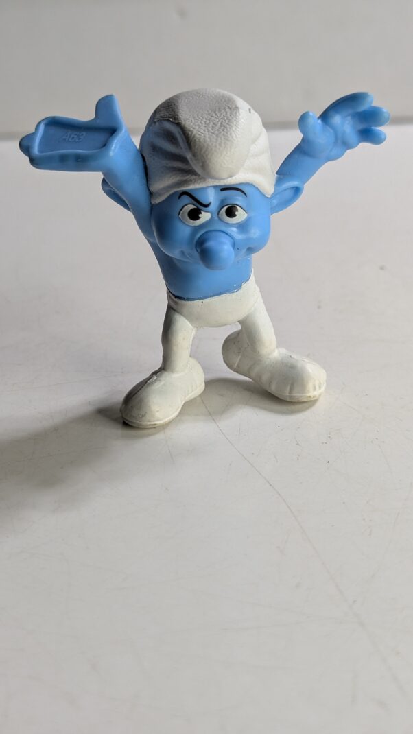 FIGURA DE 2013 MCDONALD'S SMURF HEFTY – 25 GRAMAS - USADO (UK) PREÇO DO FRETE NA DESCRIÇÃO