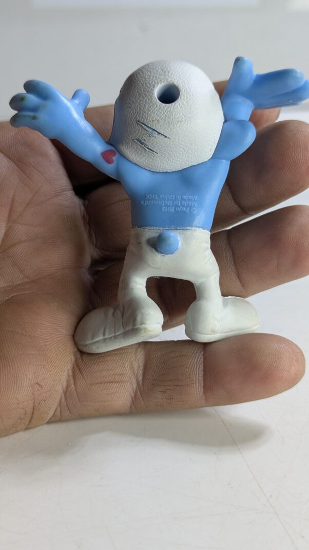 FIGURA DE 2013 MCDONALD'S SMURF HEFTY – 25 GRAMAS - USADO (UK) PREÇO DO FRETE NA DESCRIÇÃO - Imagem 6