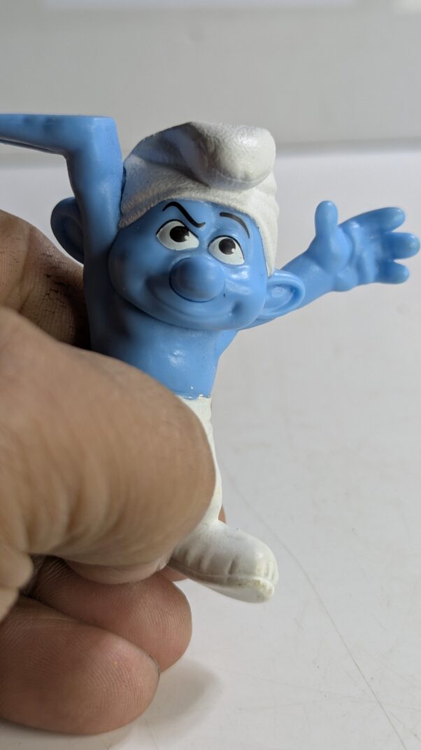 FIGURA DE 2013 MCDONALD'S SMURF HEFTY – 25 GRAMAS - USADO (UK) PREÇO DO FRETE NA DESCRIÇÃO - Imagem 2