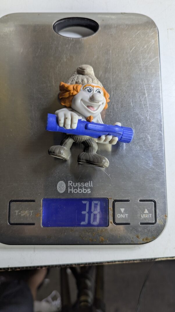 FIGURA DE 2013 MCDONALD'S SMURF HACKUS – 38 GRAMAS - USADO (UK) PREÇO DO FRETE NA DESCRIÇÃO - Imagem 6