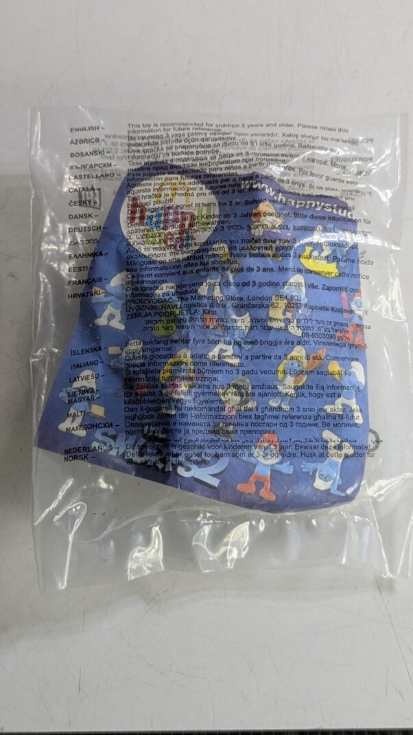 FIGURA DE 2013 MCDONALD'S SMURF 2 SMURFETTE – 22 GRAMAS - USADO (UK) PREÇO DO FRETE NA DESCRIÇÃO - Imagem 2