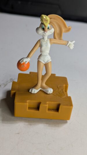 FIGURA DE 1996 MCDONALD'S LOLA BUNNY LOONEY TUNES - SPACE JAM – 35 GRAMAS - #4 USADO (UK) PREÇO DO FRETE NA DESCRIÇÃO