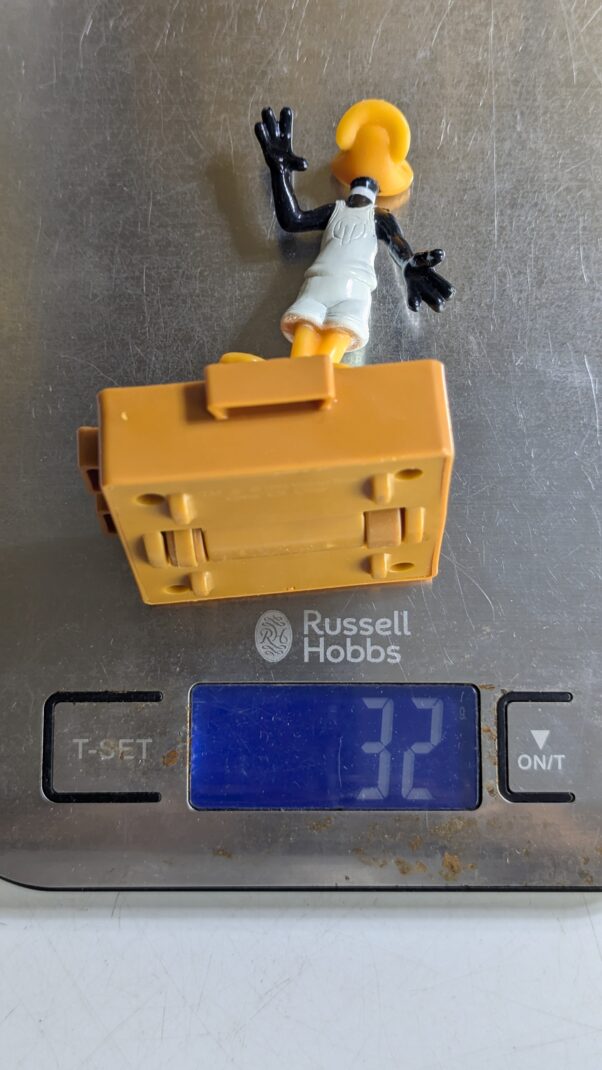 FIGURA DE 1996 MCDONALD'S DAFFY DUCK LOONEY TUNES - SPACE JAM – 32 GRAMAS - #4 USADO (UK) PREÇO DO FRETE NA DESCRIÇÃO - Imagem 7