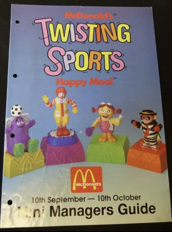 FIGURA DE 1993 - MCDONALD'S BIRDIE  TWISTING  SPORTS – 39 GRAMAS - USADO (UK) PREÇO DO FRETE NA DESCRIÇÃO - Imagem 9