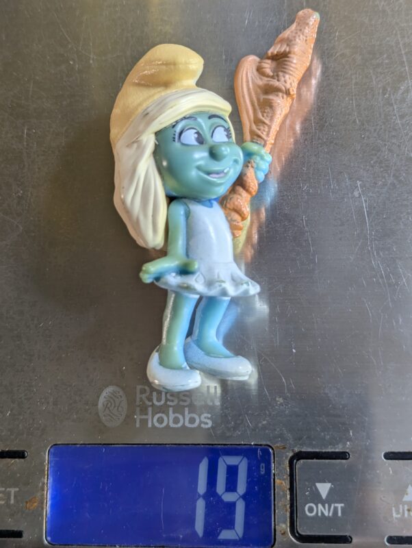 FIGURA DE 2013 MCDONALD'S SMURF 2 SMURFETTE – 19 GRAMAS - USADO (UK) PREÇO DO FRETE NA DESCRIÇÃO - Imagem 7