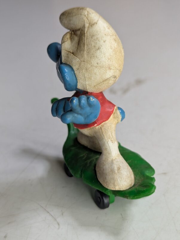 FIGURA DE 1978 MCDONALD'S SMURF SKATER – 25 GRAMAS - USADO (UK) PREÇO DO FRETE NA DESCRIÇÃO - Imagem 3