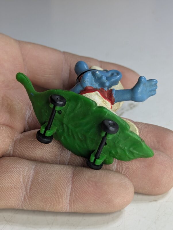 FIGURA DE 1978 MCDONALD'S SMURF SKATER – 25 GRAMAS - USADO (UK) PREÇO DO FRETE NA DESCRIÇÃO - Imagem 2